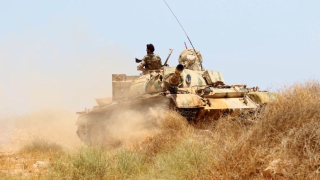 
Các lực lượng chính phủ Libya đang quyết tâm giành lại thành phố Sirte từ tay IS (Ảnh: AFP)
