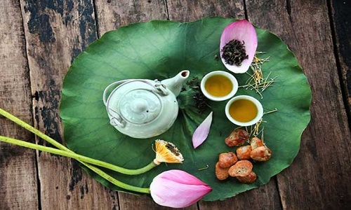 Thú thưởng trà sen - nét đẹp ẩm thực chốn Hà Thành - anh 3