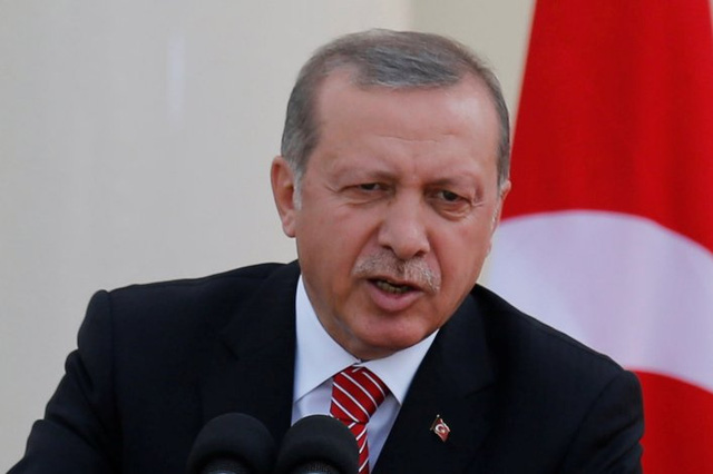 
Tổng thống Thổ Nhĩ Kỳ Recep Tayyip Erdogan. (Ảnh: AFP)
