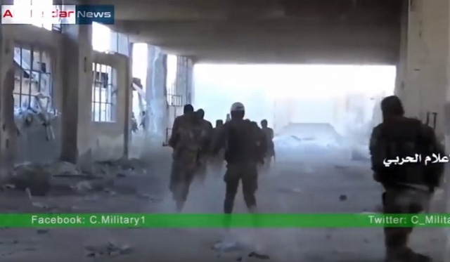 Quân đội Syria tấn công vào khu công nghiệp Al-Layramoun