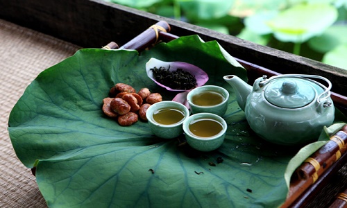 Thú thưởng trà sen - nét đẹp ẩm thực chốn Hà Thành - anh 1