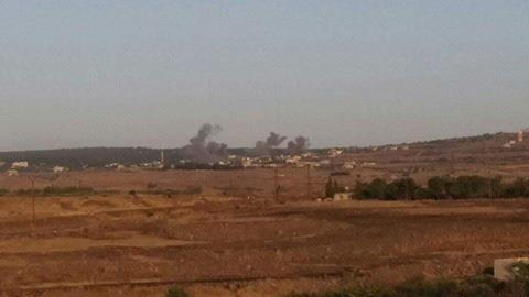Quân đội Syria bất ngờ tấn công Cao nguyên Golan. Ảnh: Almasdar News