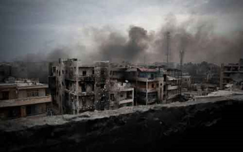 ung đột tại Syria vẫn tiếp diễn dù các bên đã đưa ra nhiều giải pháp. Ảnh: AP