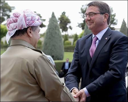 Mỹ vỗ về người Kurd ở Iraq tham chiến