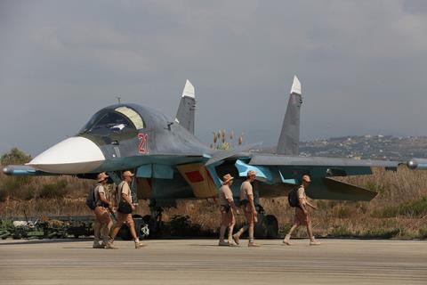 Nga điều thêm nhiều máy bay ném bom Su-24. Su-34 đến hỗ trợ căn cứ không quân tại Syria 