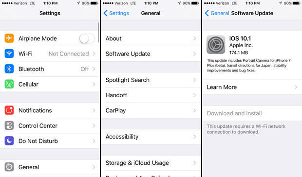 Vì sao nên nâng cấp iOS 10.1 ngay cho iPhone?
