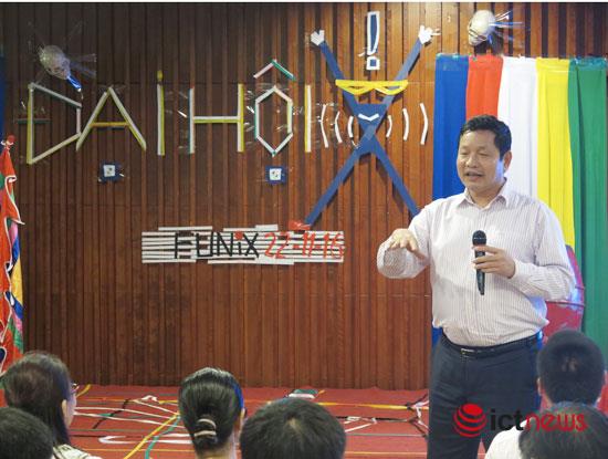 Chủ tịch FPT Trương Gia Bình muốn chương trình FUNiX cập nhật nhanh về IoT