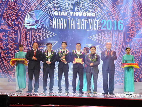 Nhân tài Đất Việt năm 2016 có 2 giải Nhất lĩnh vực CNTT