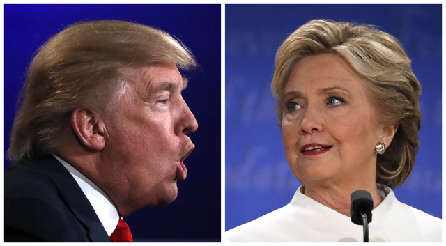 Hai ứng viên tổng thống Mỹ: Donald Trump và Hillary Clinton (Ảnh: Reuters)